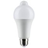 Motion Sensor Activated Light Bulb LED 120V 12W =75W A19 E26 3000K Soft White gallery