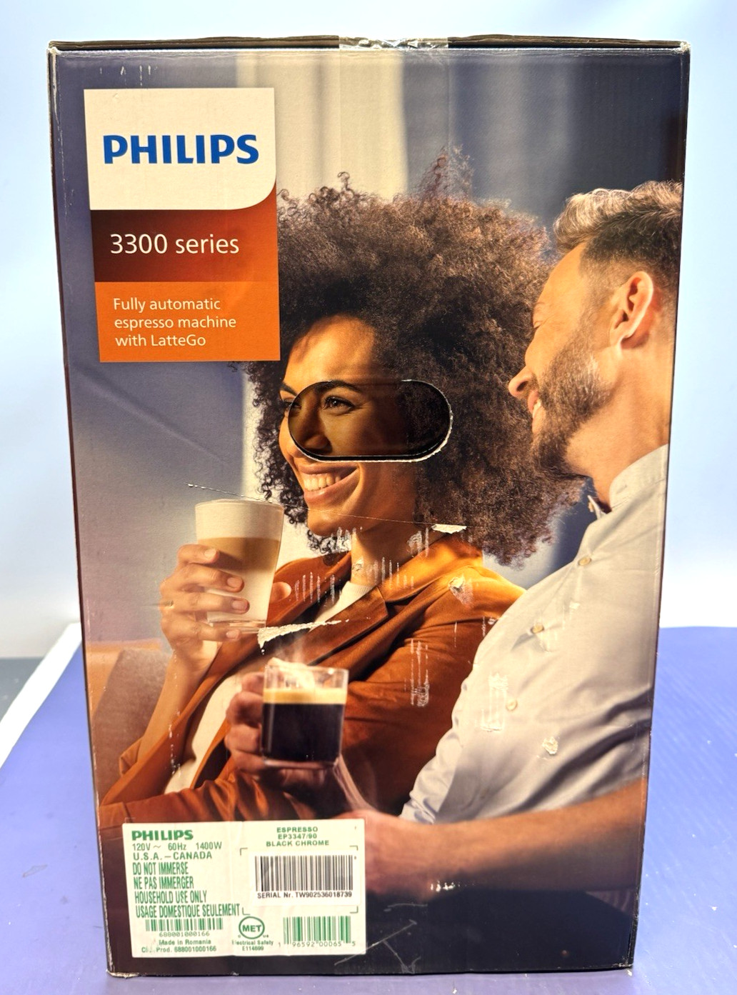 Philips 3300 Fully Automatic Espresso & Coffee Machine w/ LatteGo Milk Frother gallery