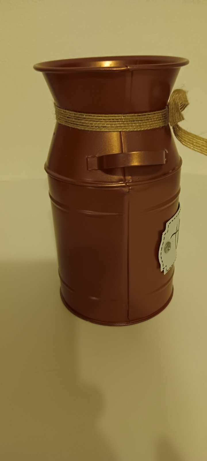 Harvest Jug, Tin With Thankful Lettering 71/2 In Tall 4in Wide gallery
