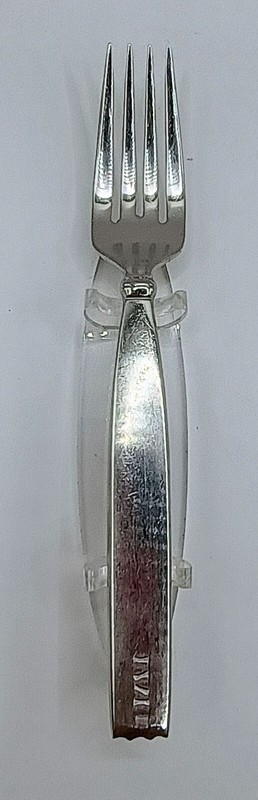 Lisa Jenks ZIG ZAG Pattern Silverware CHOICE Flatware No Teaspoons or Salad Fork gallery