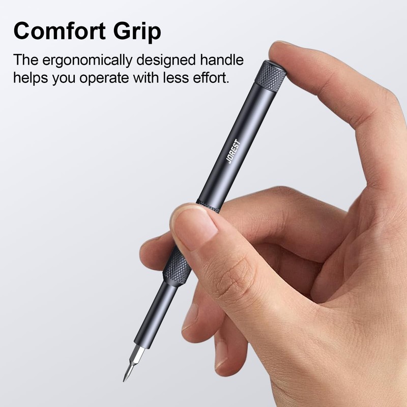 JOREST 25-IN-1 Precision Screwdriver Set, Mini Repair Tool Kit with Colorful gallery