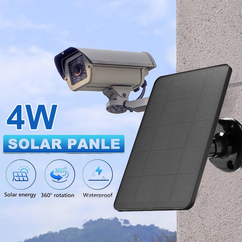 Ring Camera Solar Charging Panel Suitable for Outdoor Camera Battery Chargers gallery