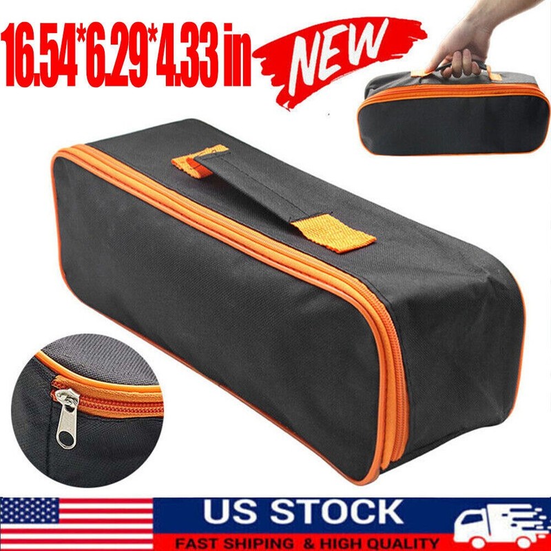 Portable Tool Wrench Roll Spanner Case Oxford Cloth Storage Bag Zip Up Pouch gallery