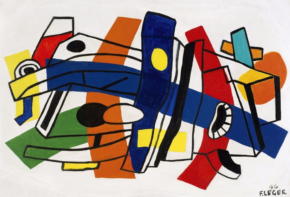 FERNAND LEGER COMPOSITION MURAL ABSTRACT Giclée Prints Fine Canvas 2000-Now