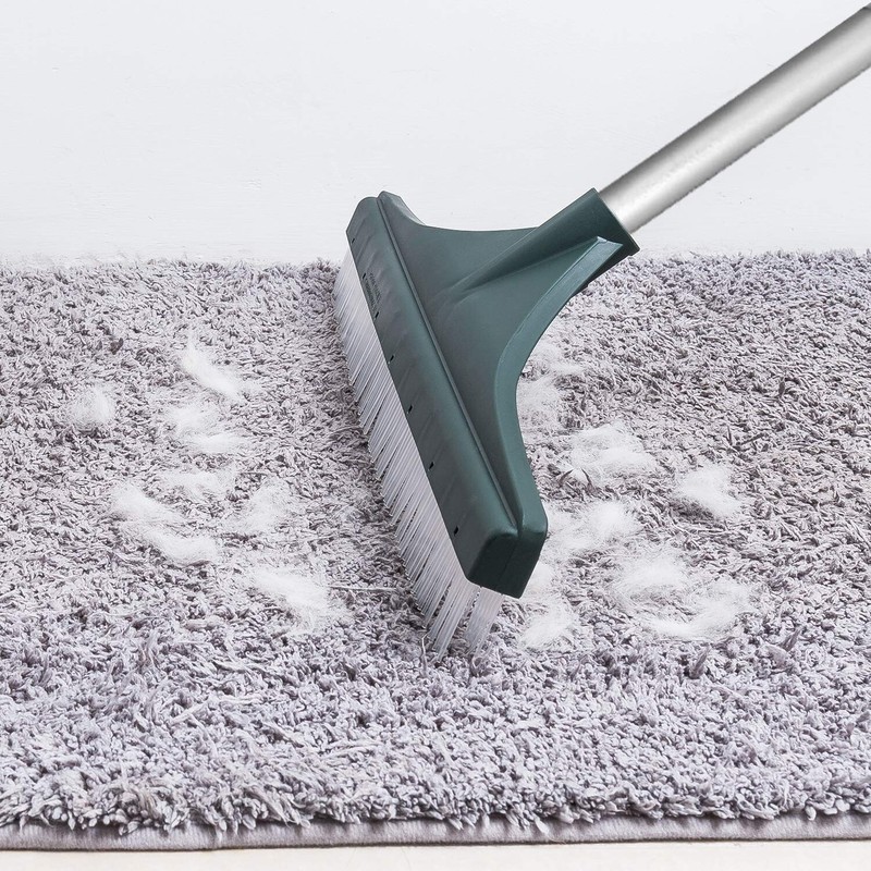 Orientools Artificial Turf Rake Remove pet hair from carpets fast, 52" handle. gallery