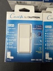Lutron Diva Smart Dimmer Switch ELV+ 250W - White (DVRF-5NE-WH) gallery