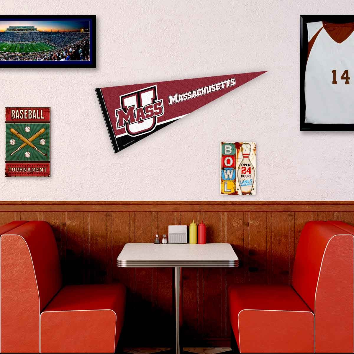 UMASS 12x30 Felt Pennant gallery