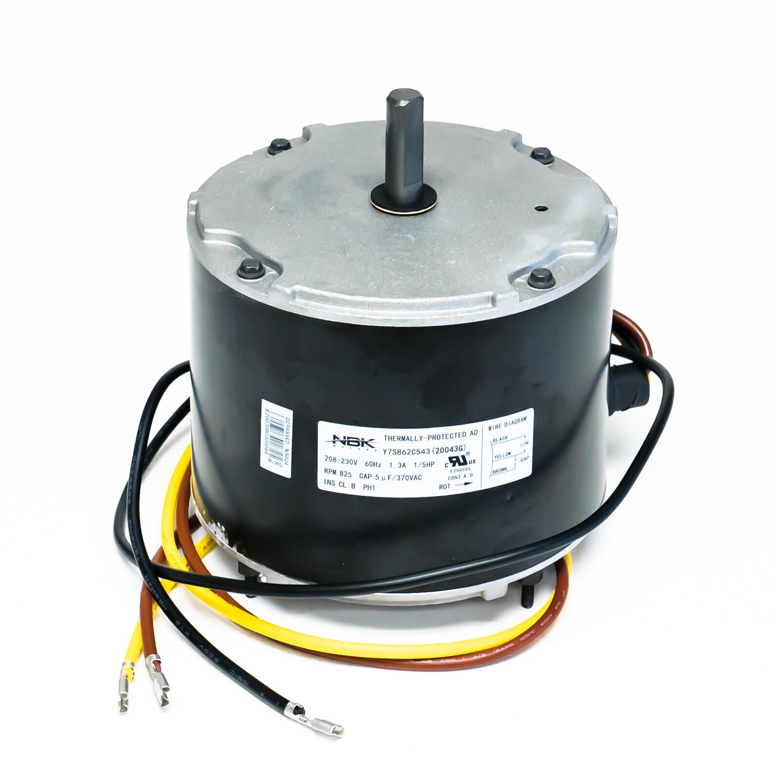 REPLACEMENT 1/5 HP 208-230v Condenser FAN MOTOR GE Genteq 5KCP39GFY917S 3S003 gallery