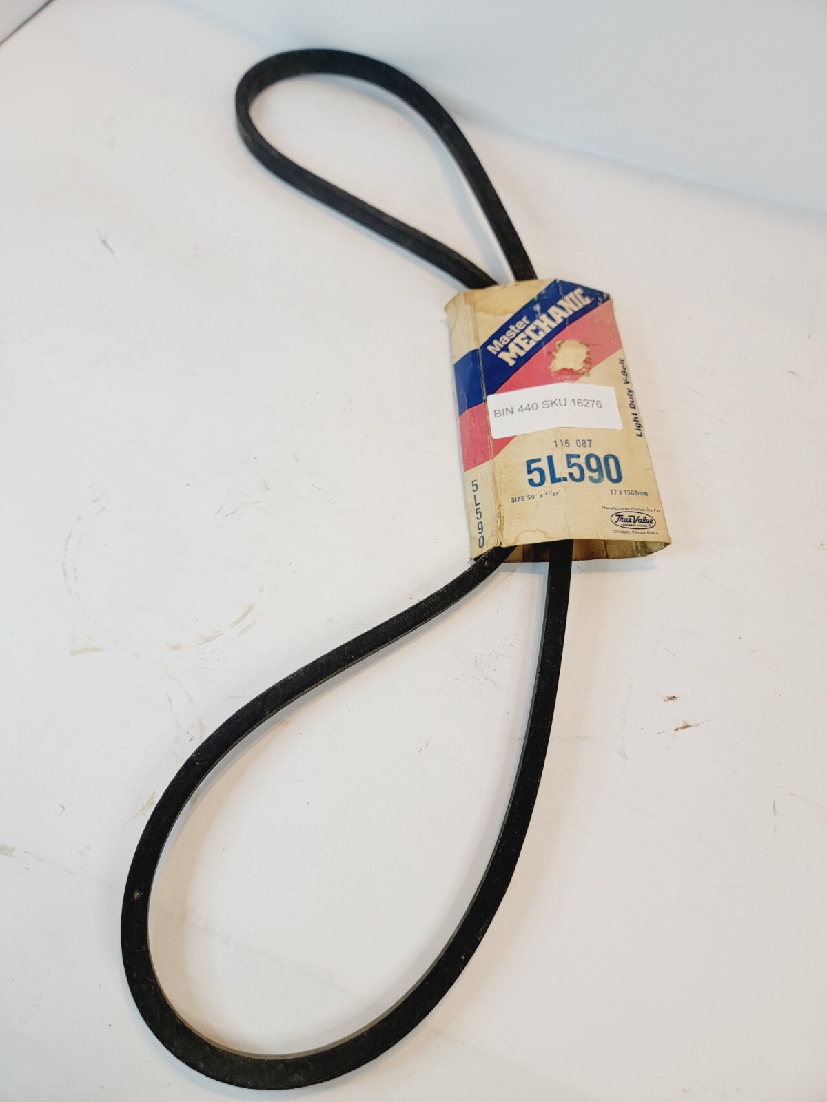 Genuine Master Mechanic 5L590 Light Duty V-Belt 59" x 21/32" 116087 gallery