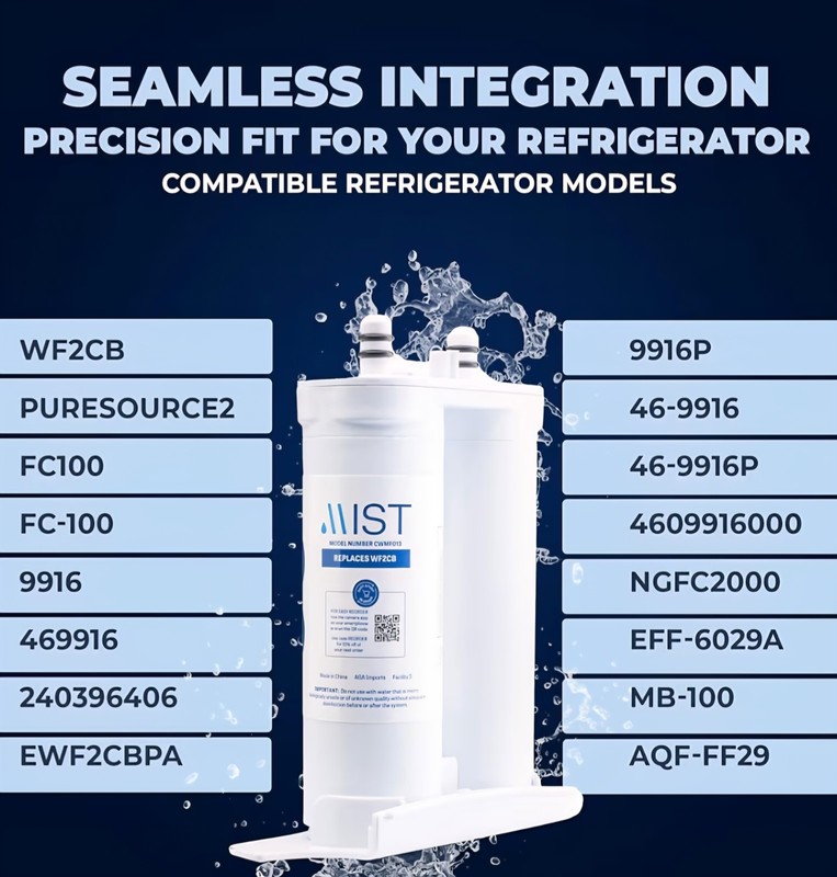 WF2CB Water Filter Replacement for Frigdaire & Electrolux Refrigerator Water gallery
