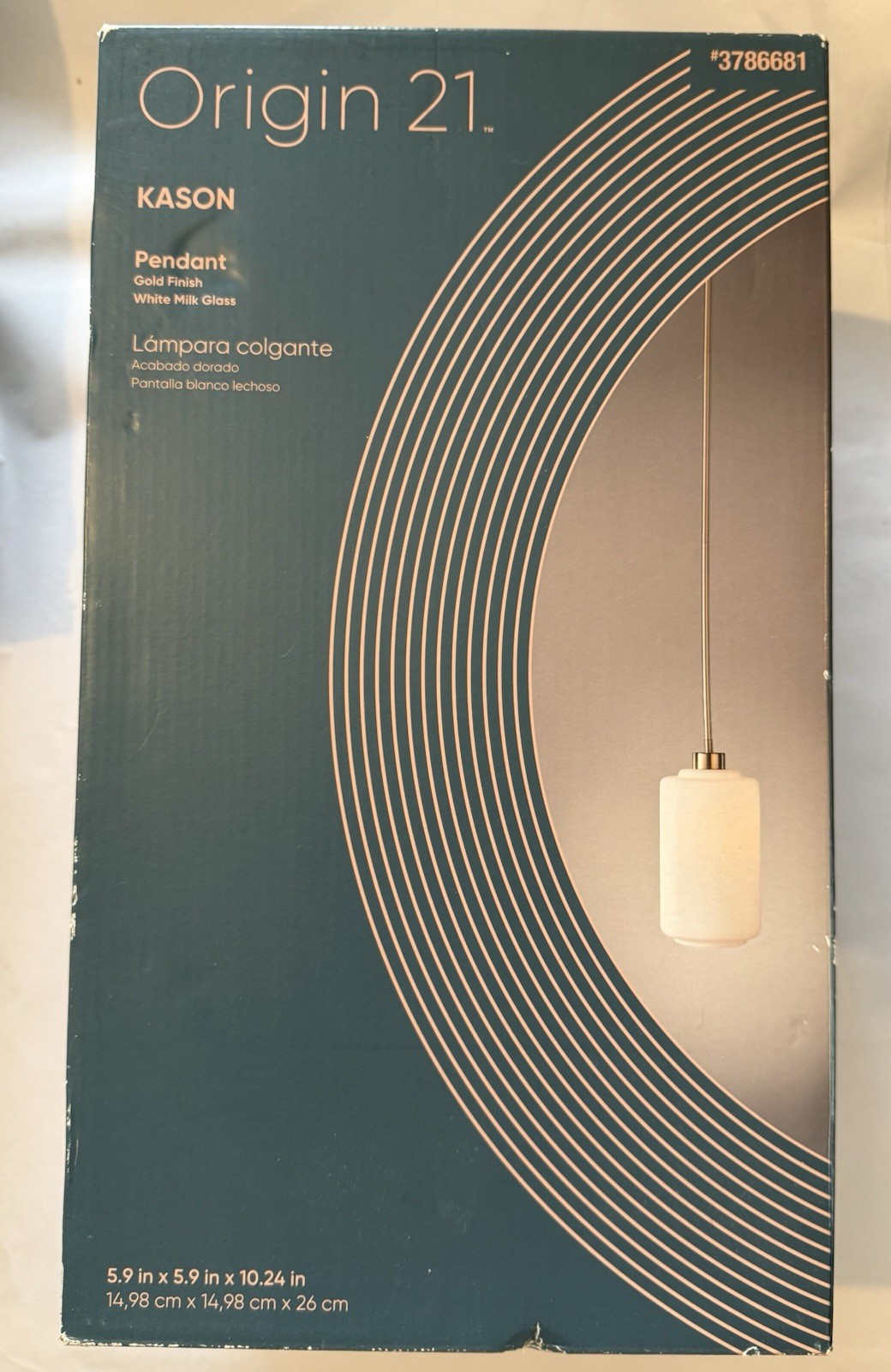 Modern Pendant Light Gold gallery