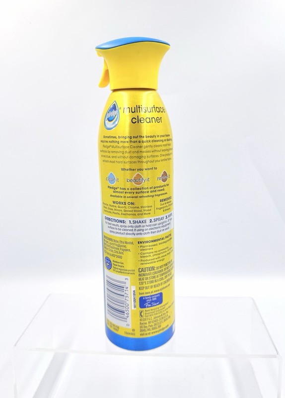 PLEDGE MULTI-SURFACE CLEANER-Cashmere Woods Scent 9.7oz Discontinued Product gallery