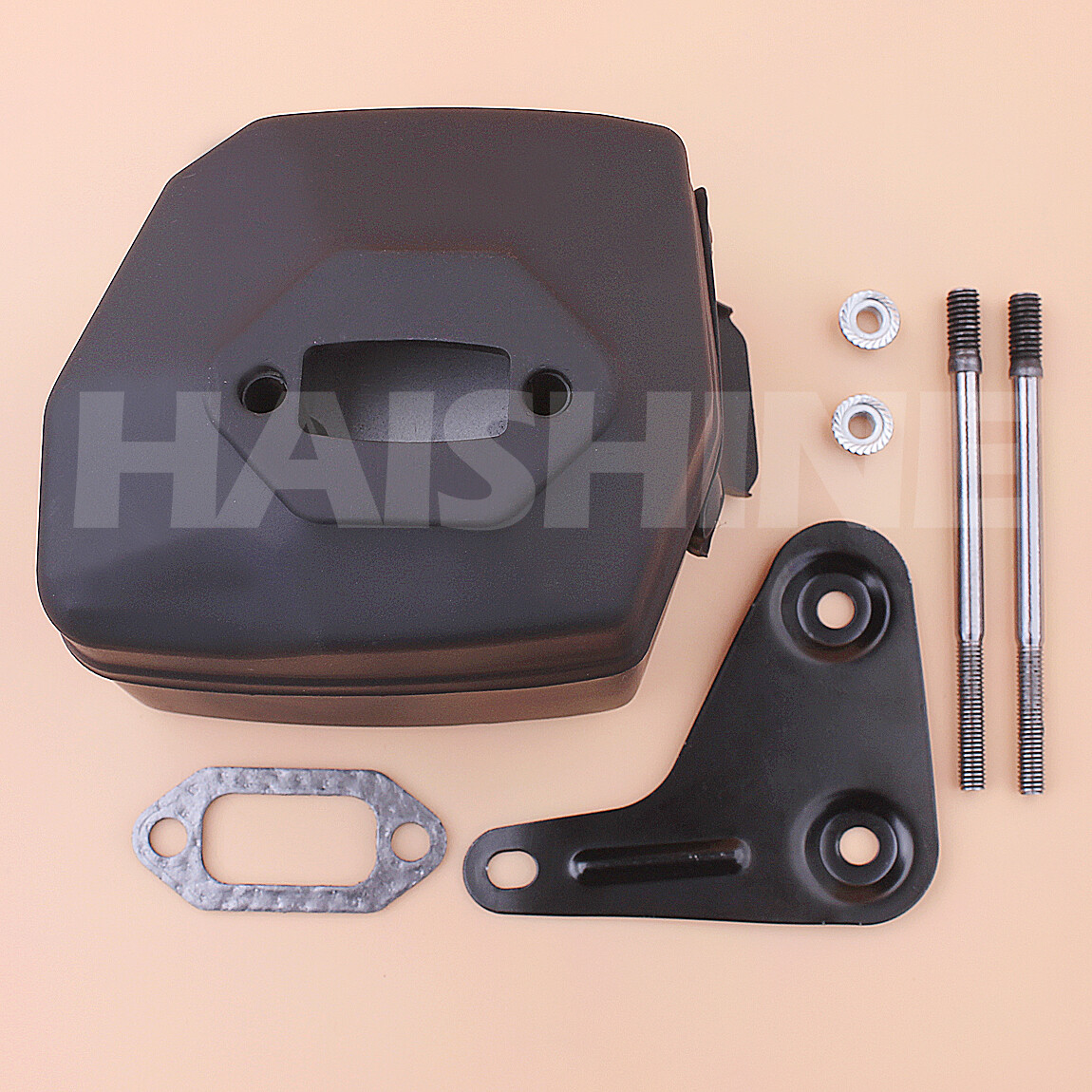 Exhaust Muffler Kit For Husqvarna 266XP 266SE Early Model 61 Chainsaws 501521508 gallery