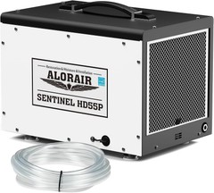 ALORAIR Crawl Space Dehumidifiers SentinelHD55P white + 3pcs Accessories Package