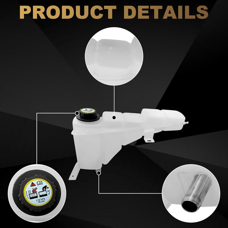 Front Engine Coolant Reservoir Replacement Ford F250 F350 Excursion 1999-2005 gallery