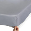 Soft Microfiber Cot Sheets 31"x75" - 10 Pack for Bunk Beds & Camp Cots, Gray gallery