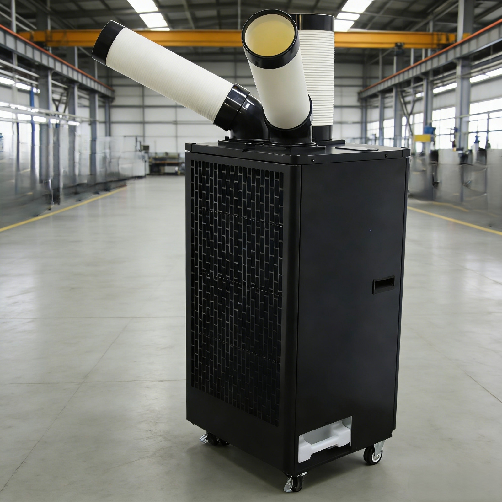 Portable Industrial Air Conditioner Two Tube Spot Cooler 110V 12000Btu/h 1100W gallery