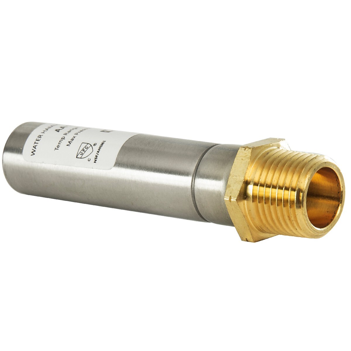 EFIELD 1/2" Mip (Sweat) Stainless Steel Water Hammer Arrestor , No Lead gallery