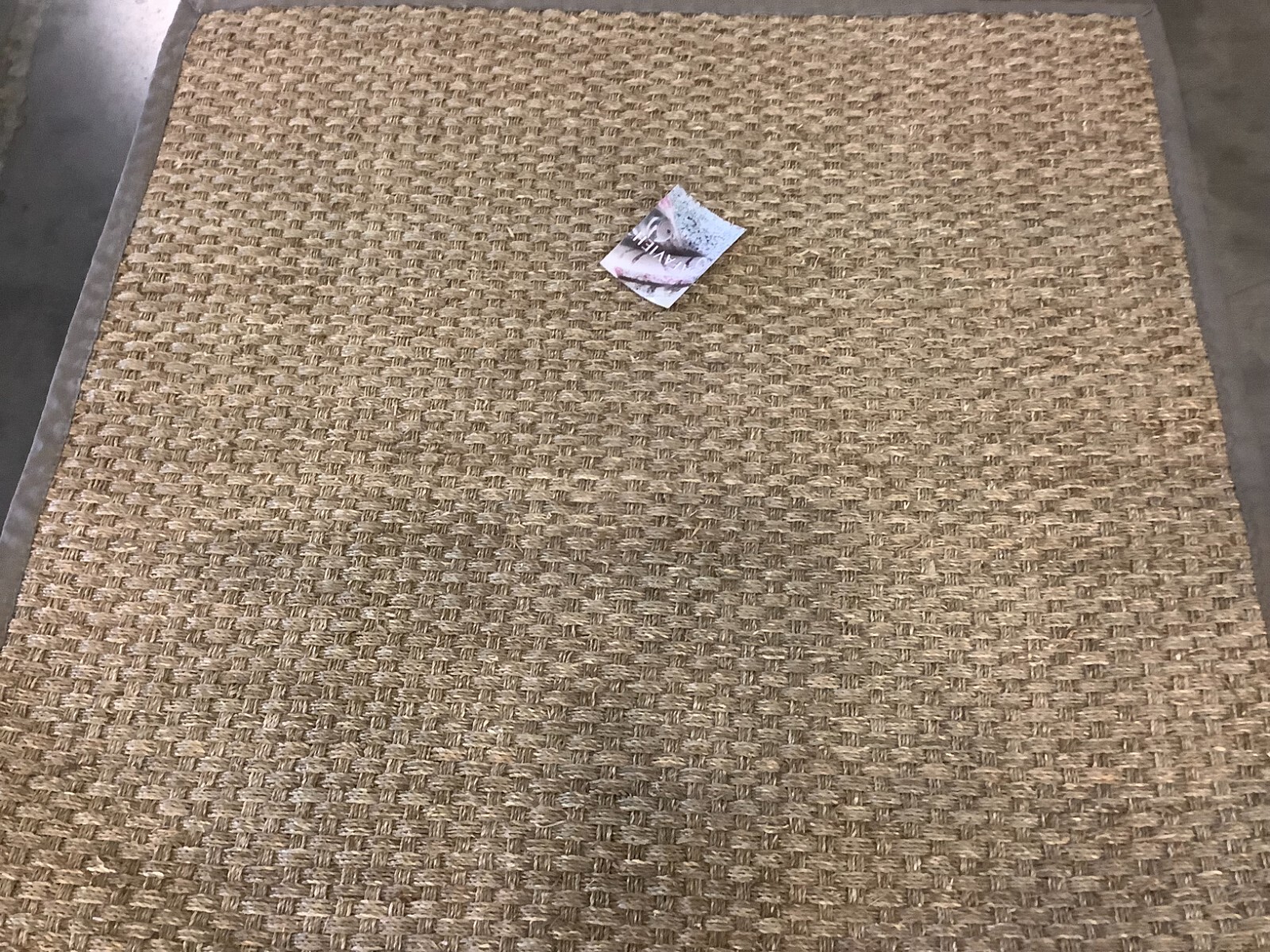 NATRL / GREY 5'-0" x 5'-0" Broken Thread Rug Reduced Price 1172676066 NF114P-5SQ gallery