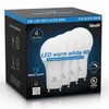 Great Eagle GU24 Led Bulb - A19 Shape, 4 Count (Pack of 1), 2700k Warm White gallery