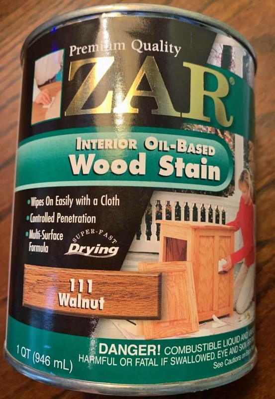 Zar Interior Stain 111 Walnut Quart gallery