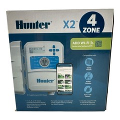 Hunter X2 Outdoor Irrigation Controller 4 Zone WiFi Capable X2-400 (OB)