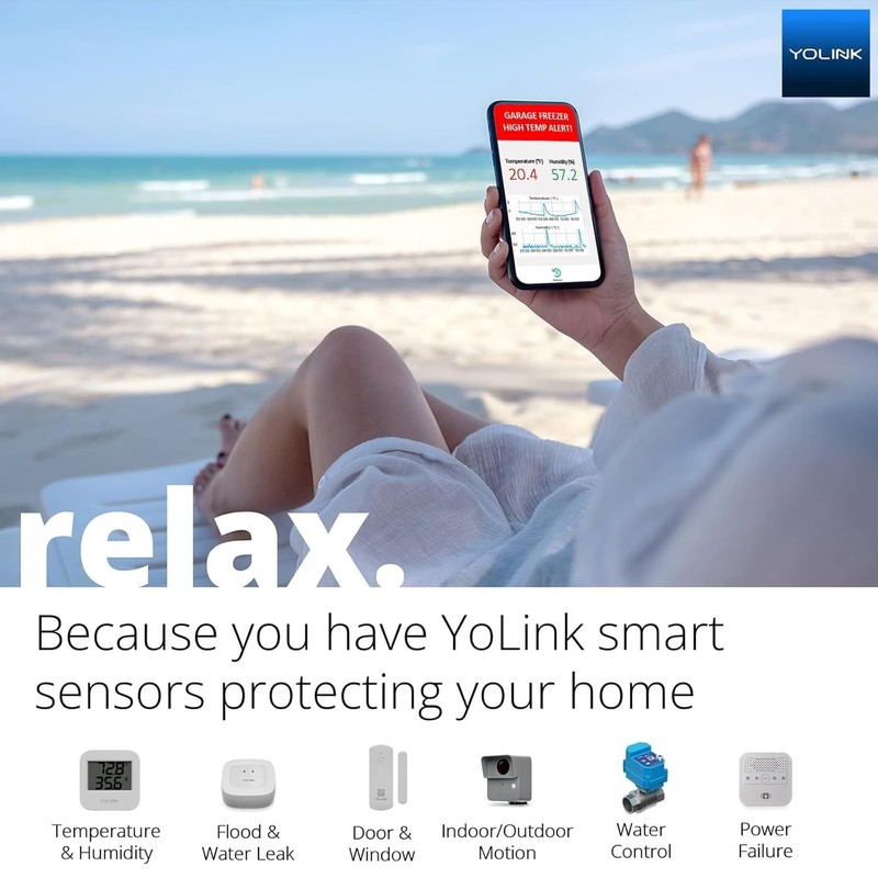 LoRa-Enabled Smart Sensor: Manage Temp & Humidity Alerts - Batteries Included gallery