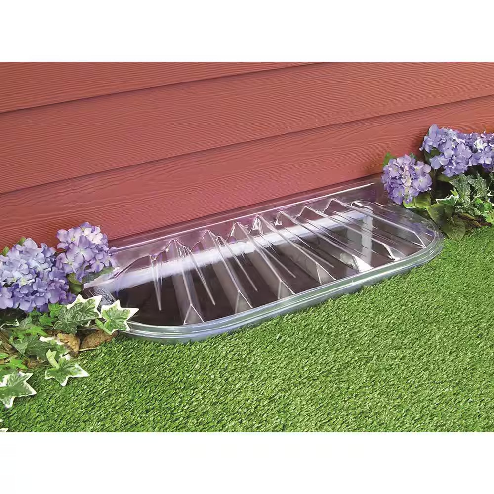 40 In. X 13 In. Circular Plastic Window Well Cover gallery