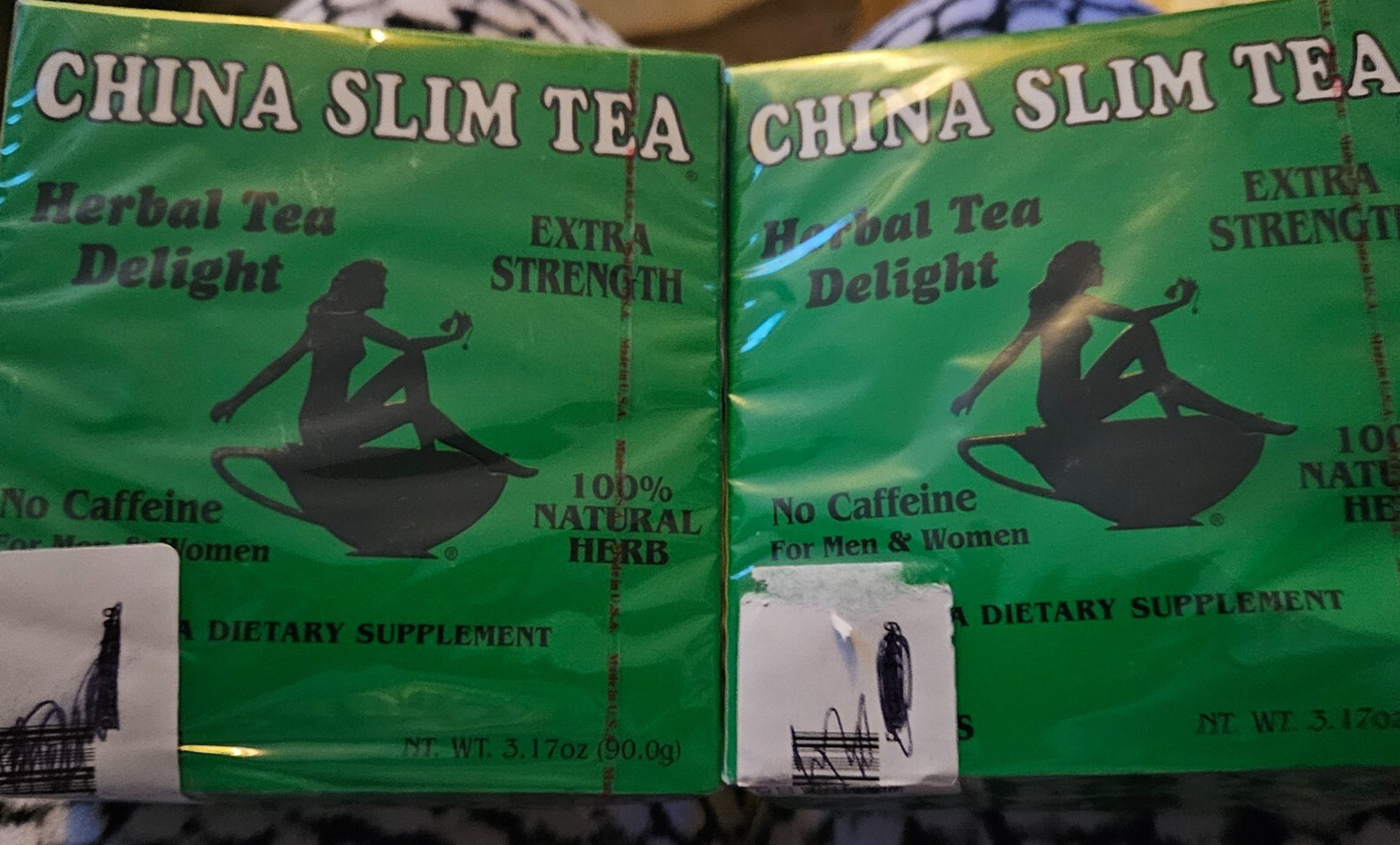 The Teapot Company China Slim Tea 2 packs new 36 each pack Extra Strength gallery