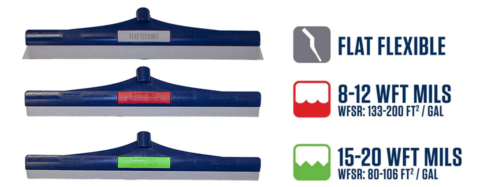 MR Style 24-Inch Speed Squeegee；24" Speed Squeegee Flat Flex；10 UNITS per box gallery