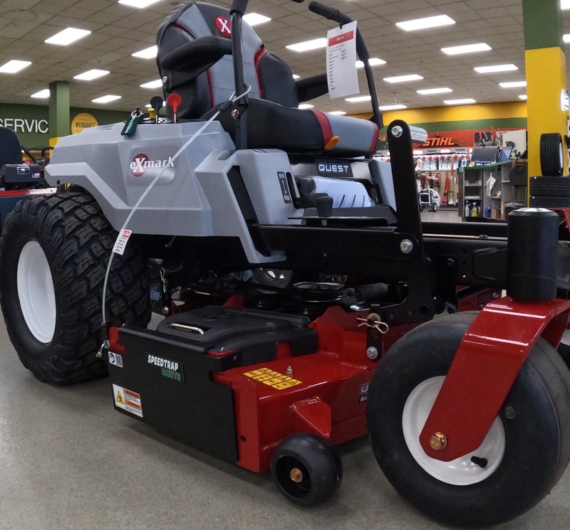 Speedtrap® Chute Blocker Exmark® Quest® X Series 48" 30 Second Install gallery
