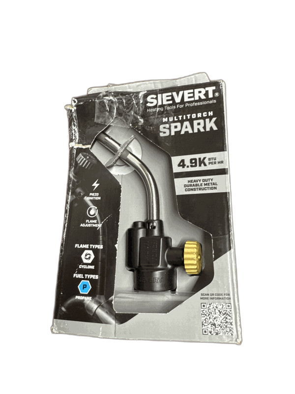 SIEVERT MultiTorch MAPP Spark Burner Tip (Fuel Not Included) gallery