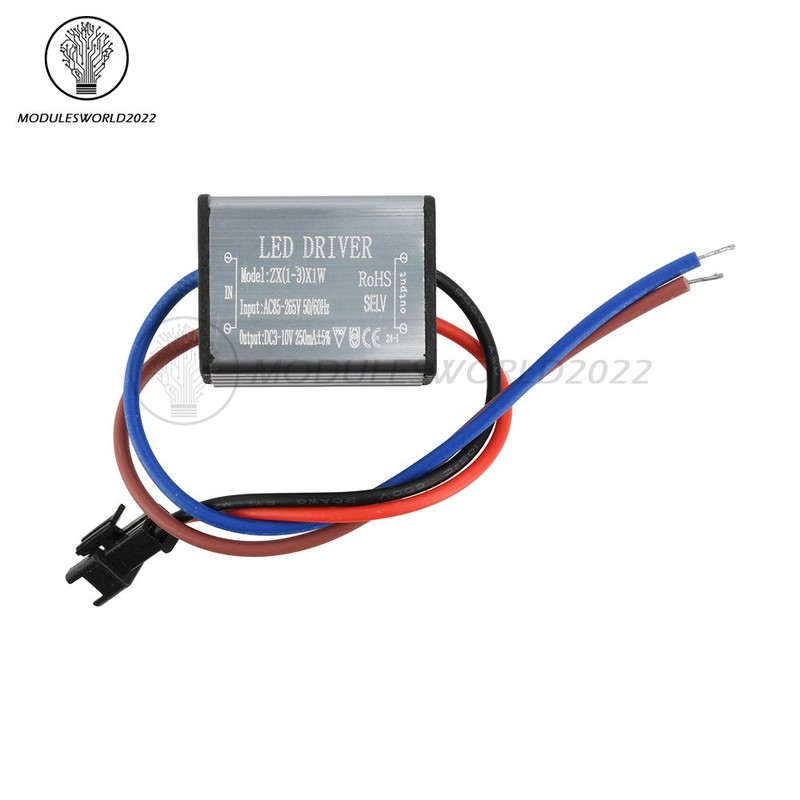 LED Driver 1-24W Adapter Transformer AC85V-265V 250mA Waterproof Power Supply gallery