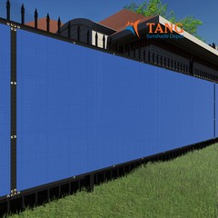 5′ Privacy Fence Screen Windscreen Garden Yard Blue Heavy Duty Shade Mesh Cover