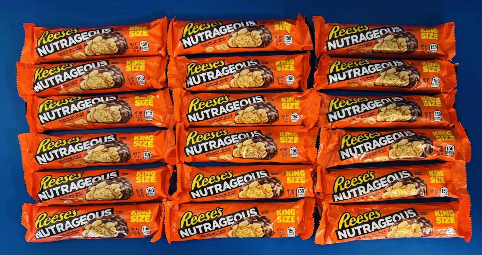 (18) Reese’s Nutrageous King Size Candy Bars 3.1oz Peanut BB 11/2026 gallery