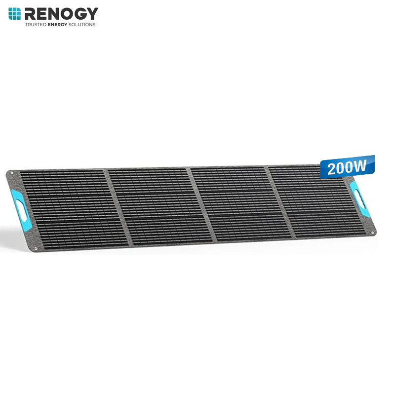 Renogy 200W Waterproof Foldable Portable Solar Panel Power Backup for RV Camping gallery