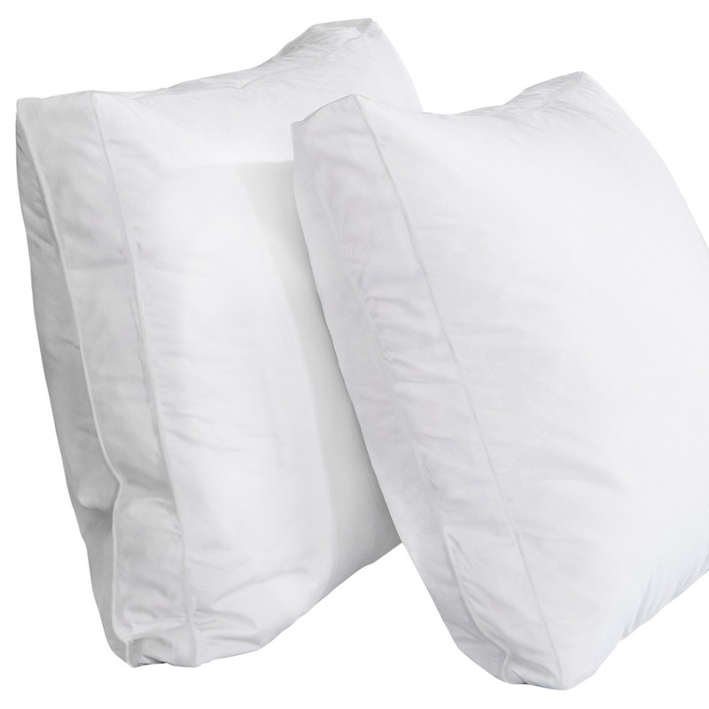 300 Thread Count 100% Egyptian Cotton Down-Alternative Gusseted Pillows gallery