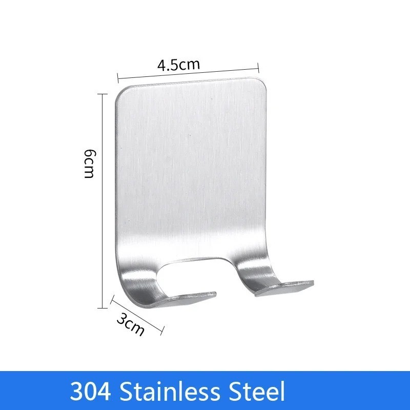 1 pcs Bathroom Razor Holder Wall Mount Shaver Stand Shower Blade Storage Hook gallery