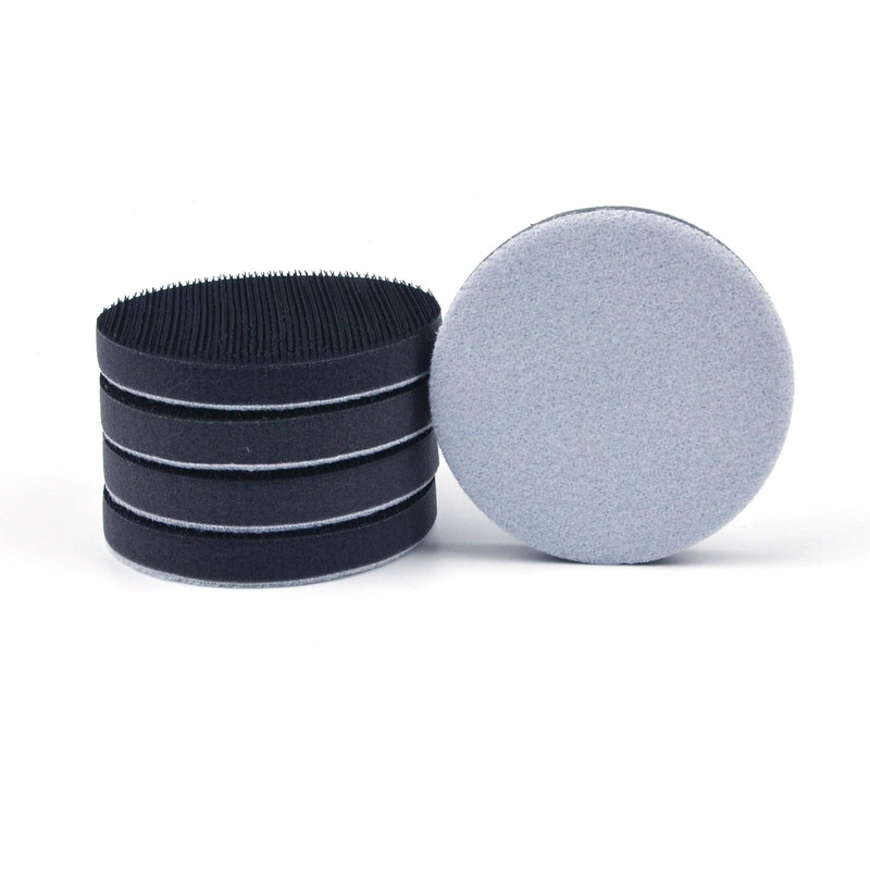 5 Pack 3 Inch (75Mm) Foam Interface Pad, Hook and Loop Soft Foam Buffing Pad, So gallery