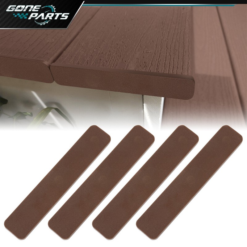 5.5” New Composite Decking boards End Cap 4/12/20/40/80pcs (4 pcs / Package) gallery