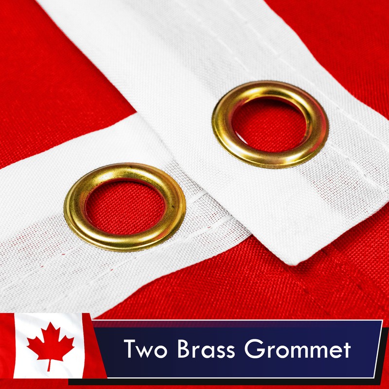 Canadian Flag 3 x 5 ft Polyester Canada Maple Leaf Banner Indoor Outdoor Grommet gallery