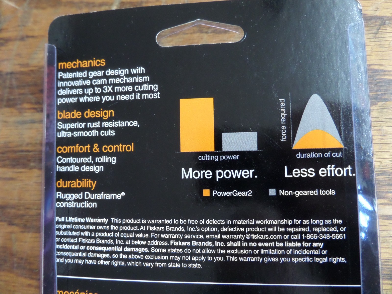 Fiskars PowerGear2 - Model P551 - 3X More Cutting Power! NOS 2014 gallery