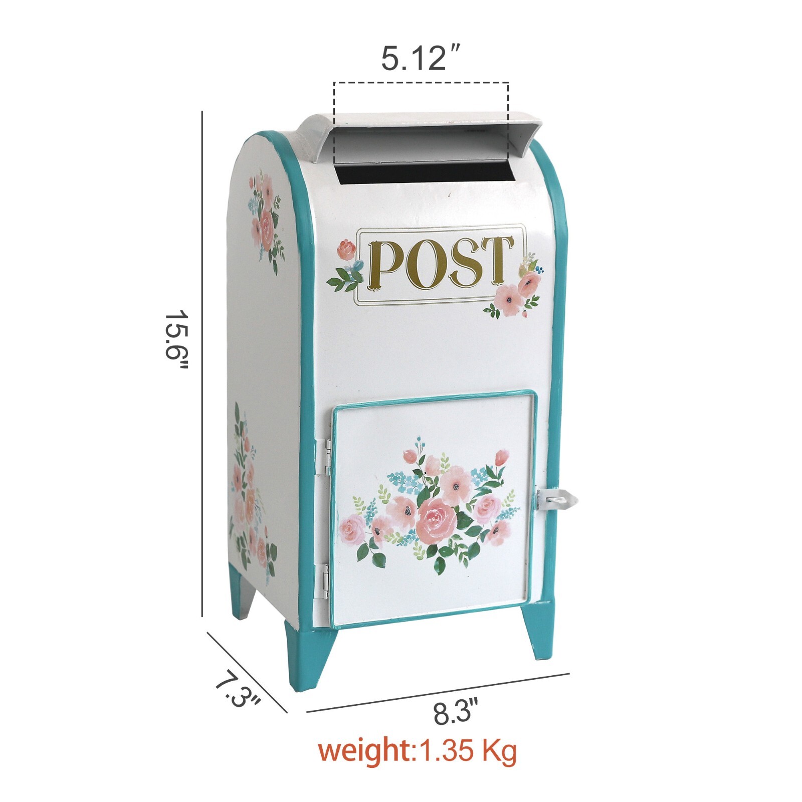 Vintage Mailbox Post Box for Home Decor gallery