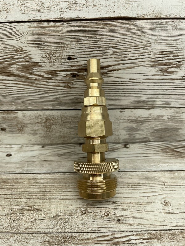 1Lb Propane Disposal Adapter Fitting with 1/4 Quick Connect Disconnect Adapter gallery