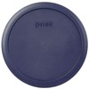 Pyrex 7402-PC 4PK 2-Blue and 2-Red 6 / 7 Cup Storage Lid Cover for Glass Bowls gallery