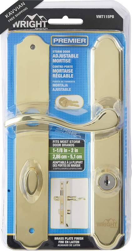 Wright Products - Serenade Mortise Keyed Value not found, Polished Brass gallery