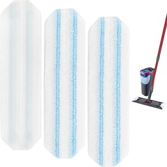 Mop Pads Replacements Compatible with O Cedar H2prO Flat Mop System Microfibe…