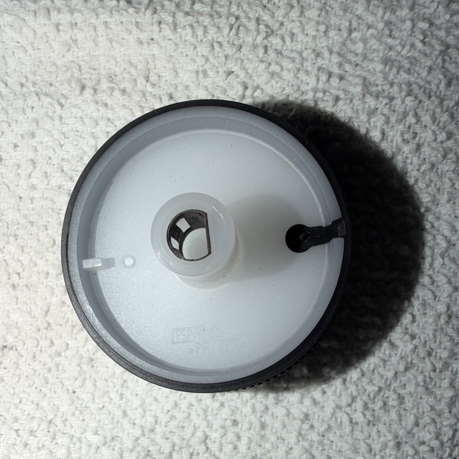 Washing Machine Control Knob Beige/Chrome Plastic Replacement Part 1pc w10285512 gallery