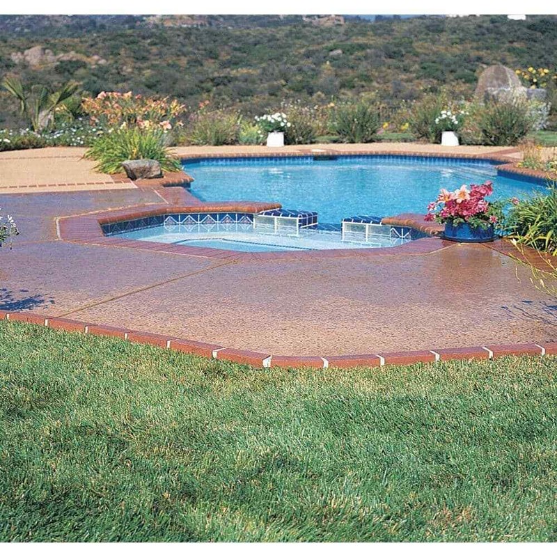 25 ft. Decorative Plastic Brick Edging Kit Garden Pathway Lawn Tree Edge Border gallery