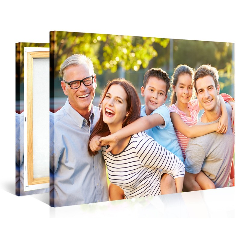 Custom Canvas Prints 8x10inch with Your Photo Personalized Canvas Wall Art gallery